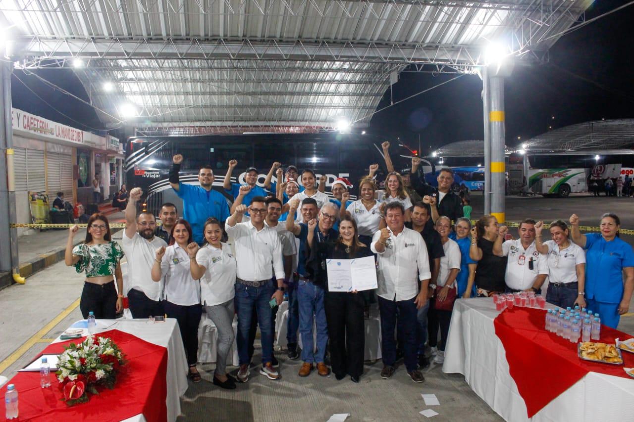 8 OBRAS SE INAUGURARON EN LA CENTRAL DE TRANSPORTES ESTACIÓN CÚCUTA