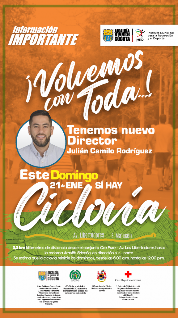 VOLVIÓ LA CICLOVÍA AL MALECÓN CON NUEVO DIRECTOR DEL IMRD