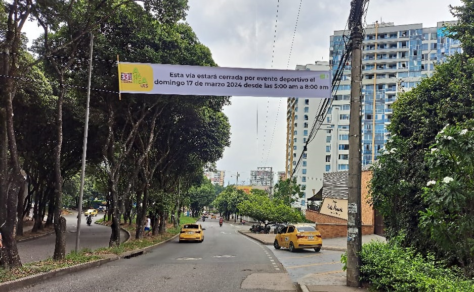 Atentos a los cierres viales de este fin de semana y lunes 18 de marzo, por eventos deportivos en la Ciudad Bonita