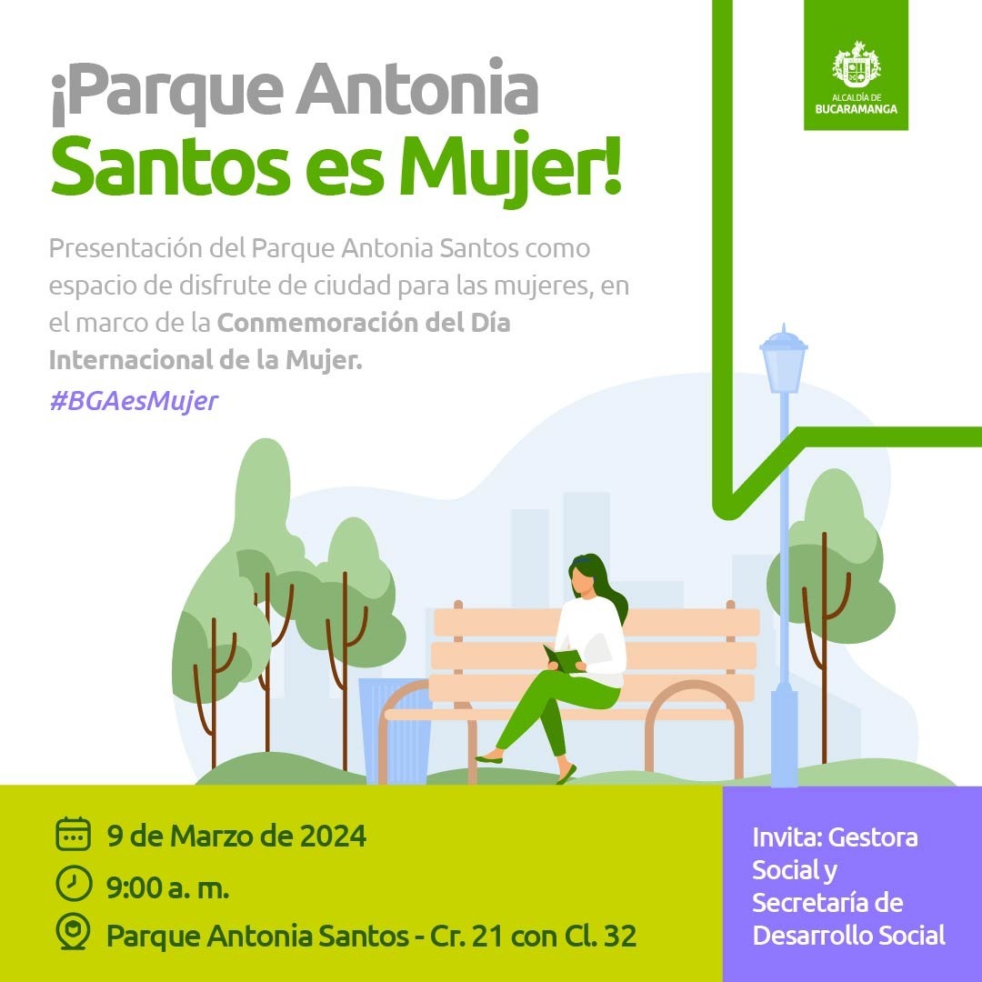 Este 8 de marzo la Alcaldía de Bucaramanga lanza la campaña BGAesMujer