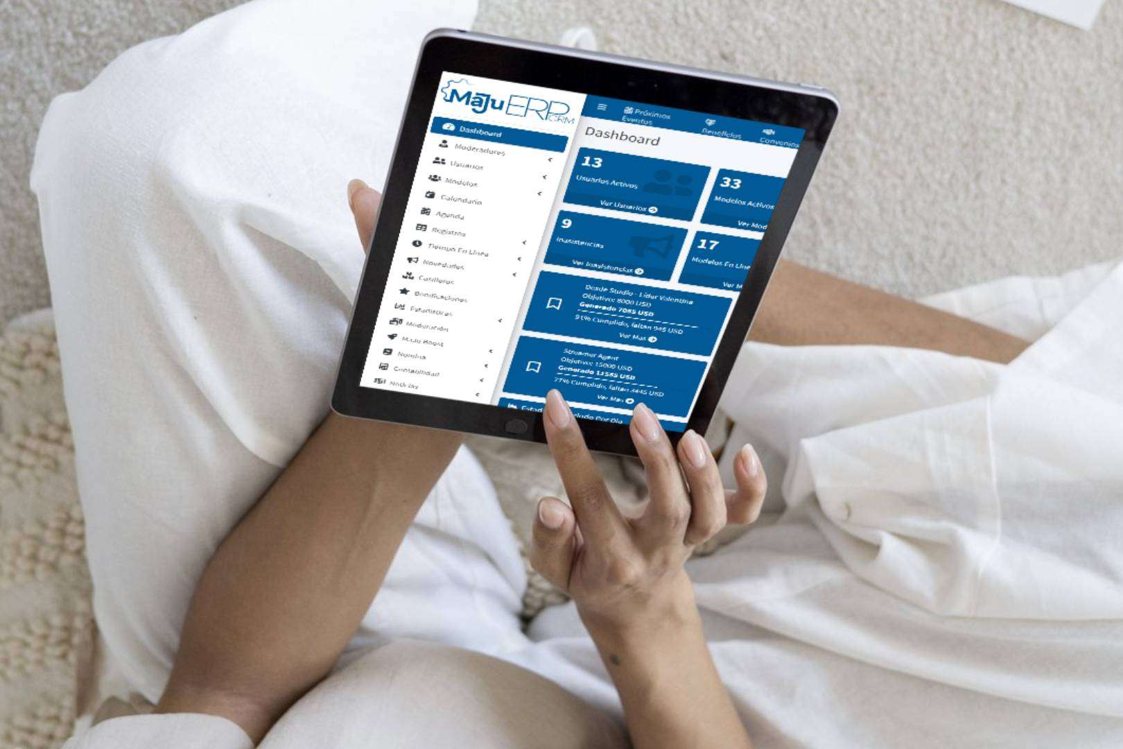 MaJu ERP-CRM, un aliado estratégico para el éxito de los studios webcam