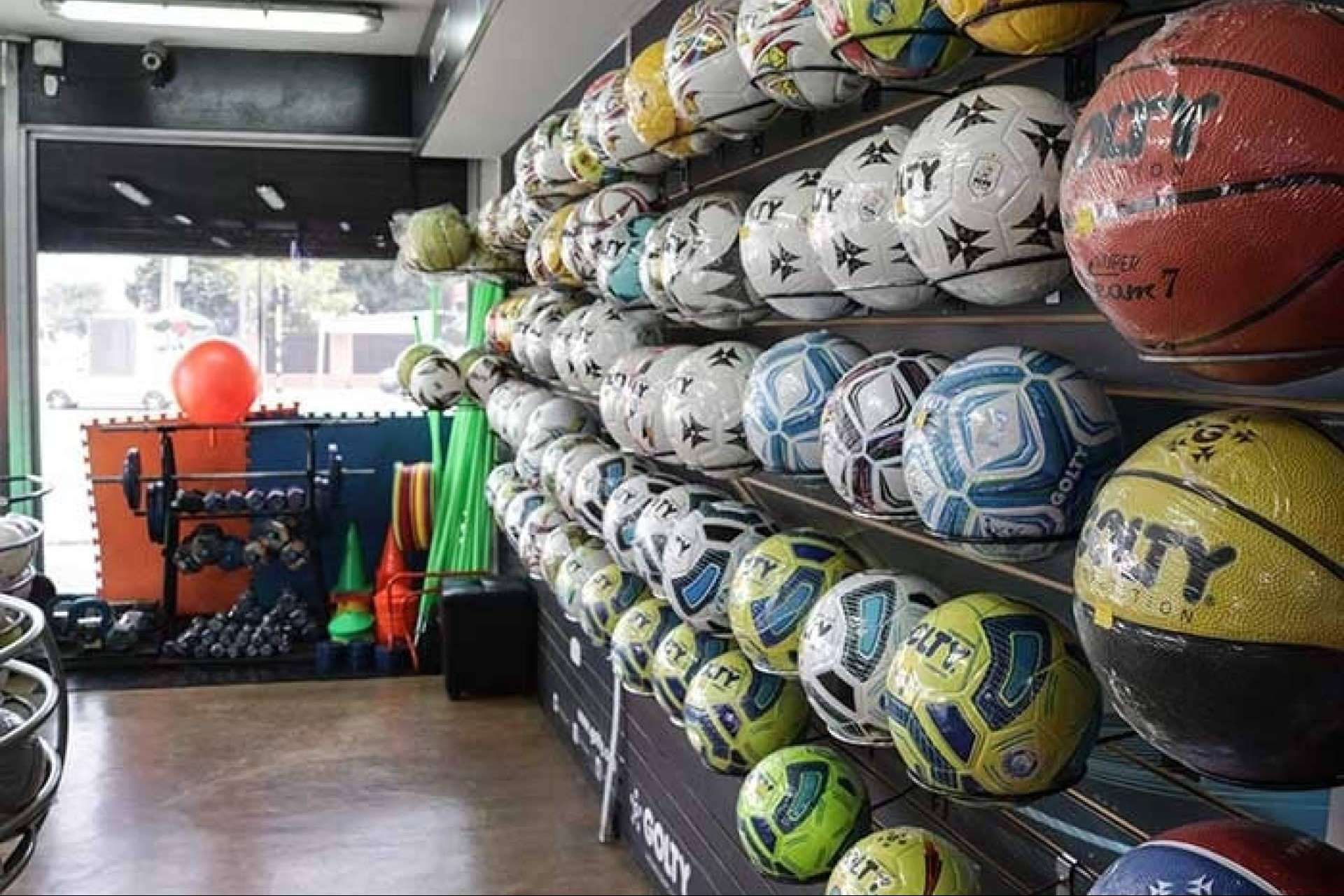 La tienda deportiva de Golty responde a las necesidades de cada deportista